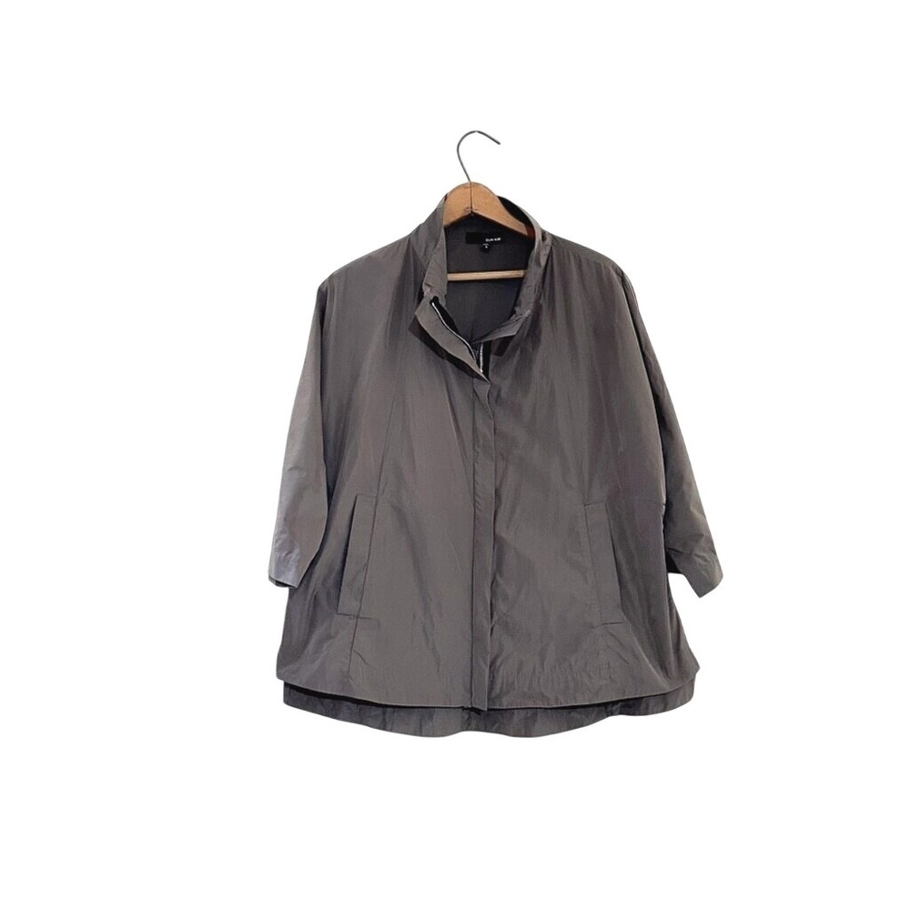 Sun Kim Modern Cocoon‎ Utility Jacket – Soft Taupe, Size Small